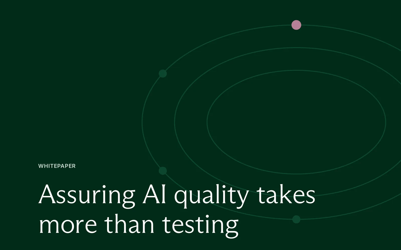 Assuring AI quality takes more than testing